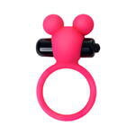 Виброкольцо на пенис A-Toys by TOYFA Pikle, силикон, розовое, 6,9 см, Ø 3,1 см