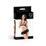 Комплект Glossy Behati из материала Wetlook, L