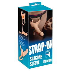 Силиконовый полый страпон на ремнях Silicone Strap-on by You2Toys