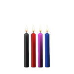 Набор разноцветных восковых BDSM-свечей Teasing Wax Candle
