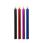 Набор разноцветных восковых BDSM-свечей Teasing Wax Candles Large