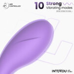 Интерактивное виброяйцо BULBY, сиреневое